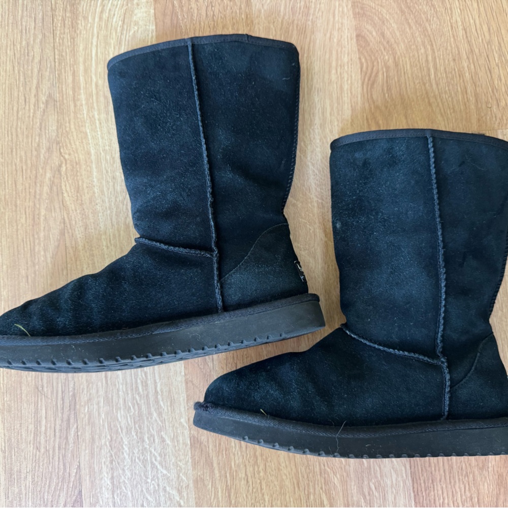 Koolaburra by UGG black suede boot sz 8 - Picture 2 of 9